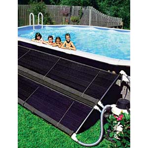 round solar pool heater